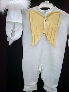 Kids Costumes to Hire -  Angel with headpiece - baby